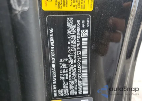 2021 Mini Cooper Se z USA, uszkodzony, nr VIN WMWXP3C04M2P21453